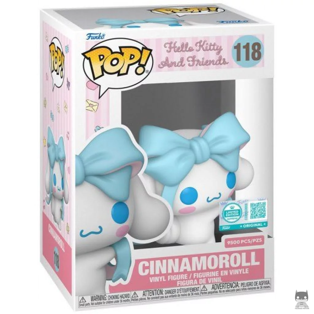 Cinnamoroll Funko Pop! figure in its box