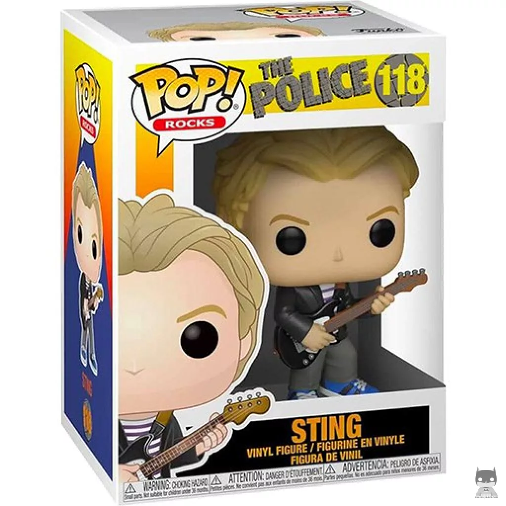 Sting Funko Pop! figure in its box