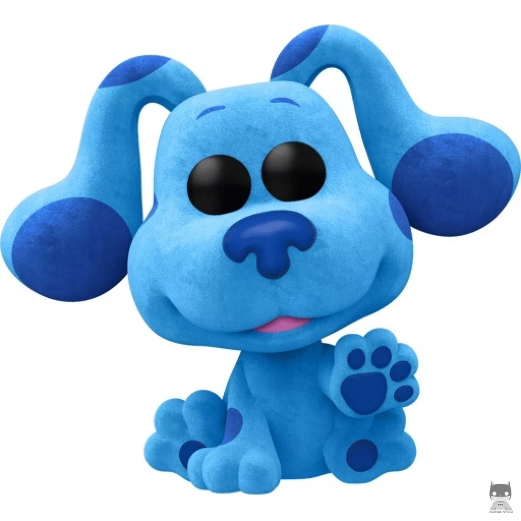 Blue (Flocked) Funko Pop! figure (Blue's Clues)