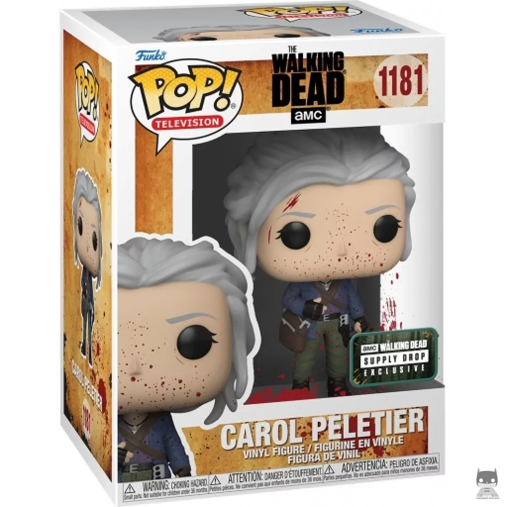 Carol Peletier (Bloody) Funko Pop! figure in its box