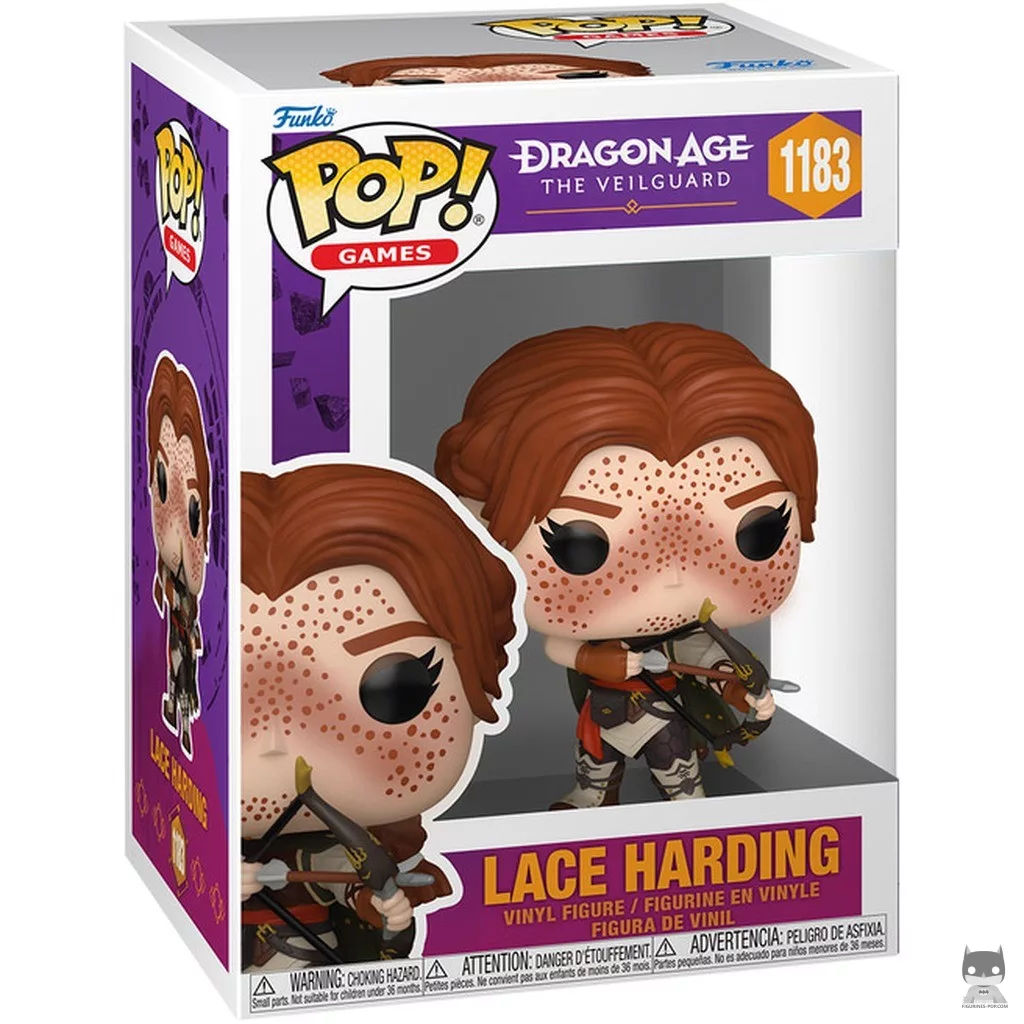 Lace Harding Funko Pop! figure in its box