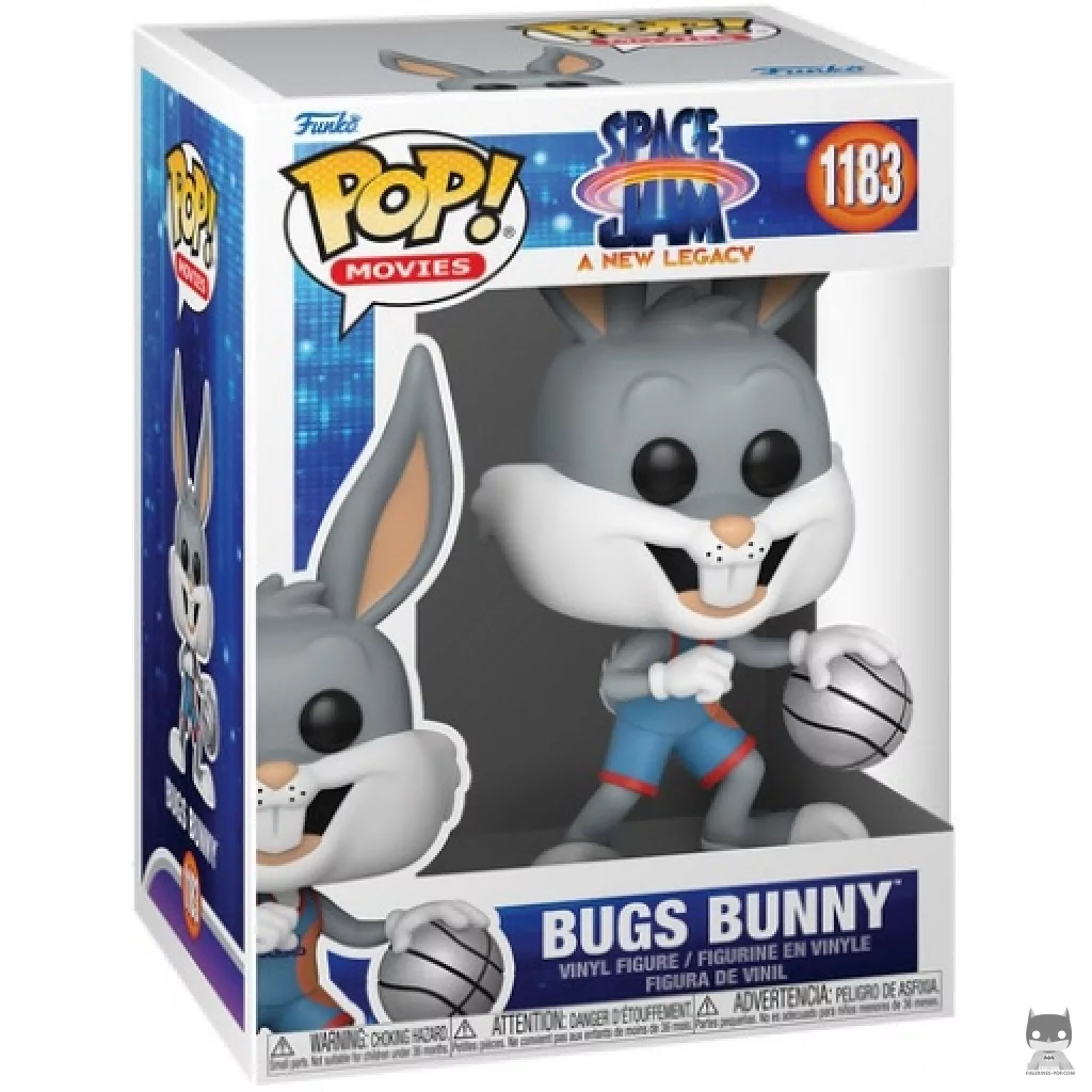 Bugs Bunny Dribbling Funko Pop! figure in its box