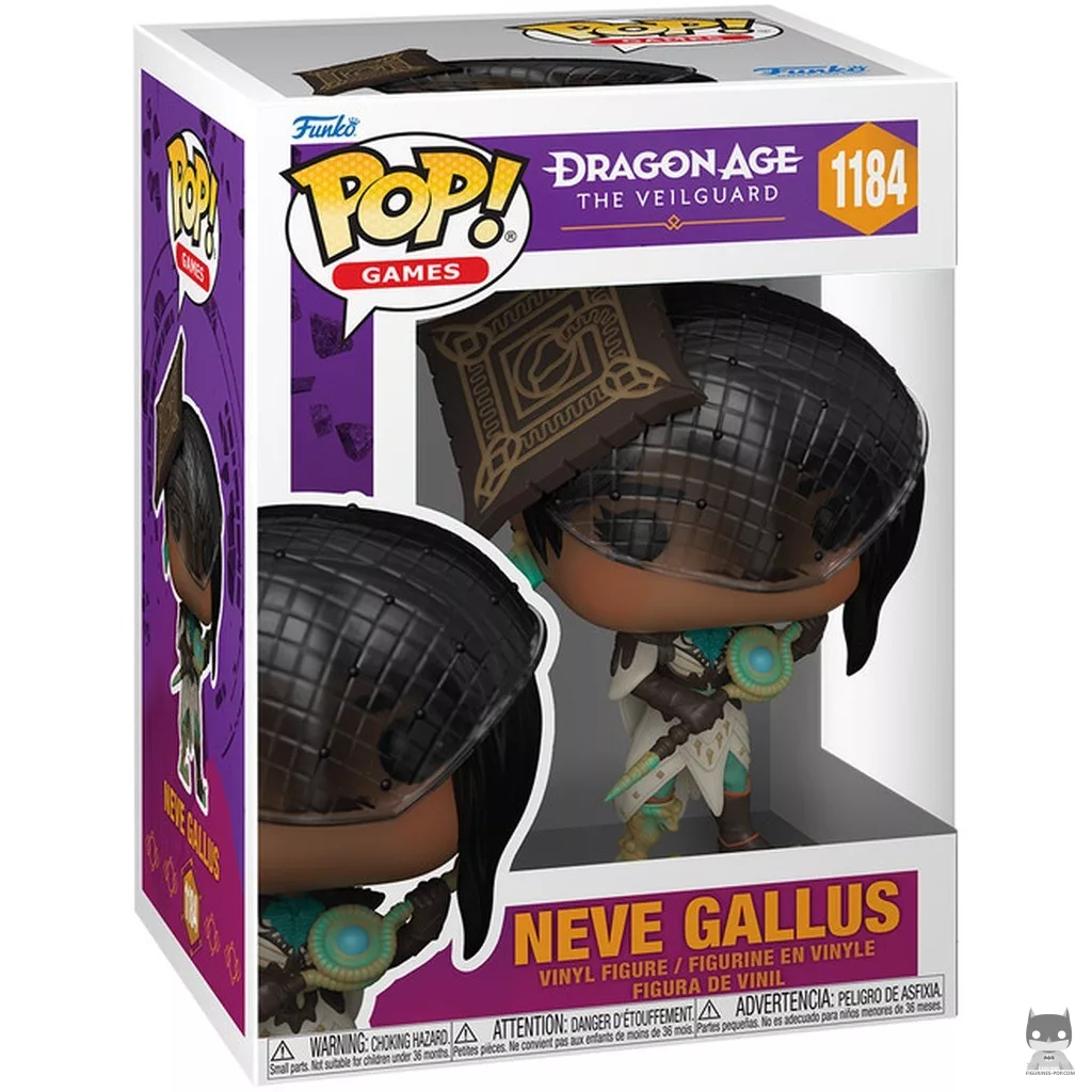 Neve Gallus Funko Pop! figure in its box