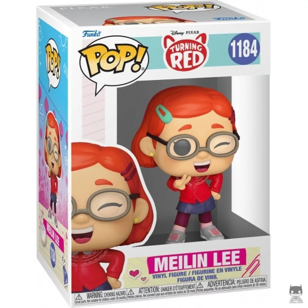 Meilin Lee Funko Pop! figure in its box