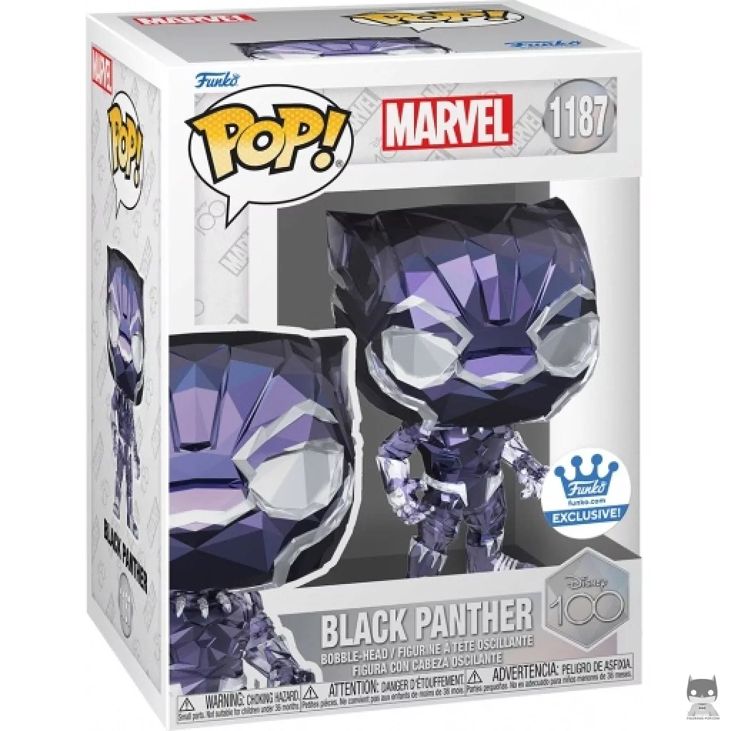 Black Panther (Facet) Funko Pop! figure in its box