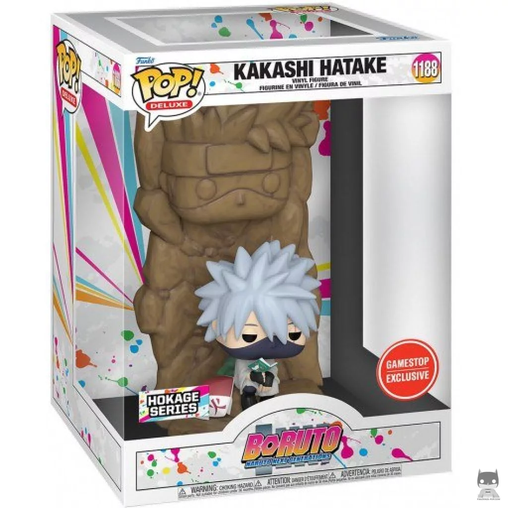 Hokage Rock : Kakashi Hatake Funko Pop! figure in its box