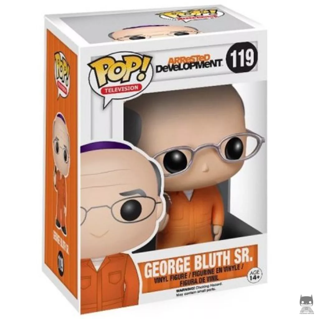 George Bluth Sr. Funko Pop! figure in its box