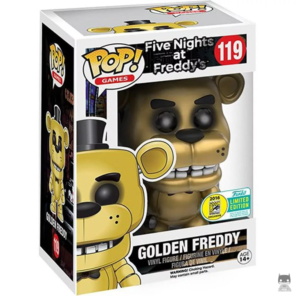 Freddy Fazbear Funko Pop! figure in its box
