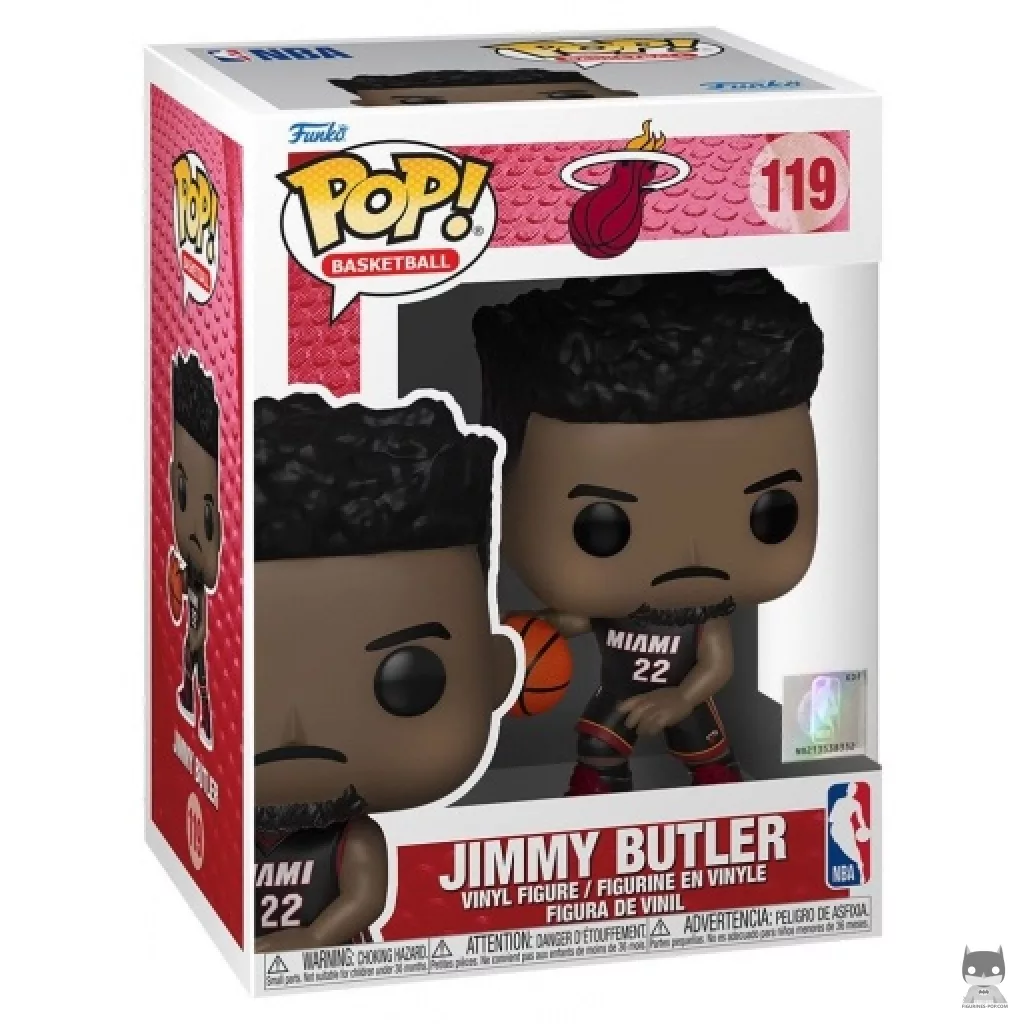 Jimmy Butler (Heat) Funko Pop! figure in its box