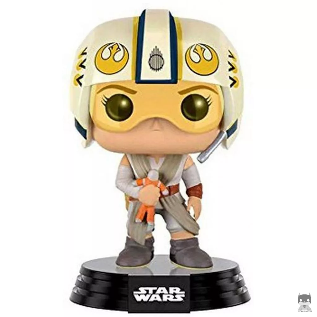 Rey with X-Wing Helmet Funko Pop! figure (Star Wars: Episode VII, The Force Awakens)