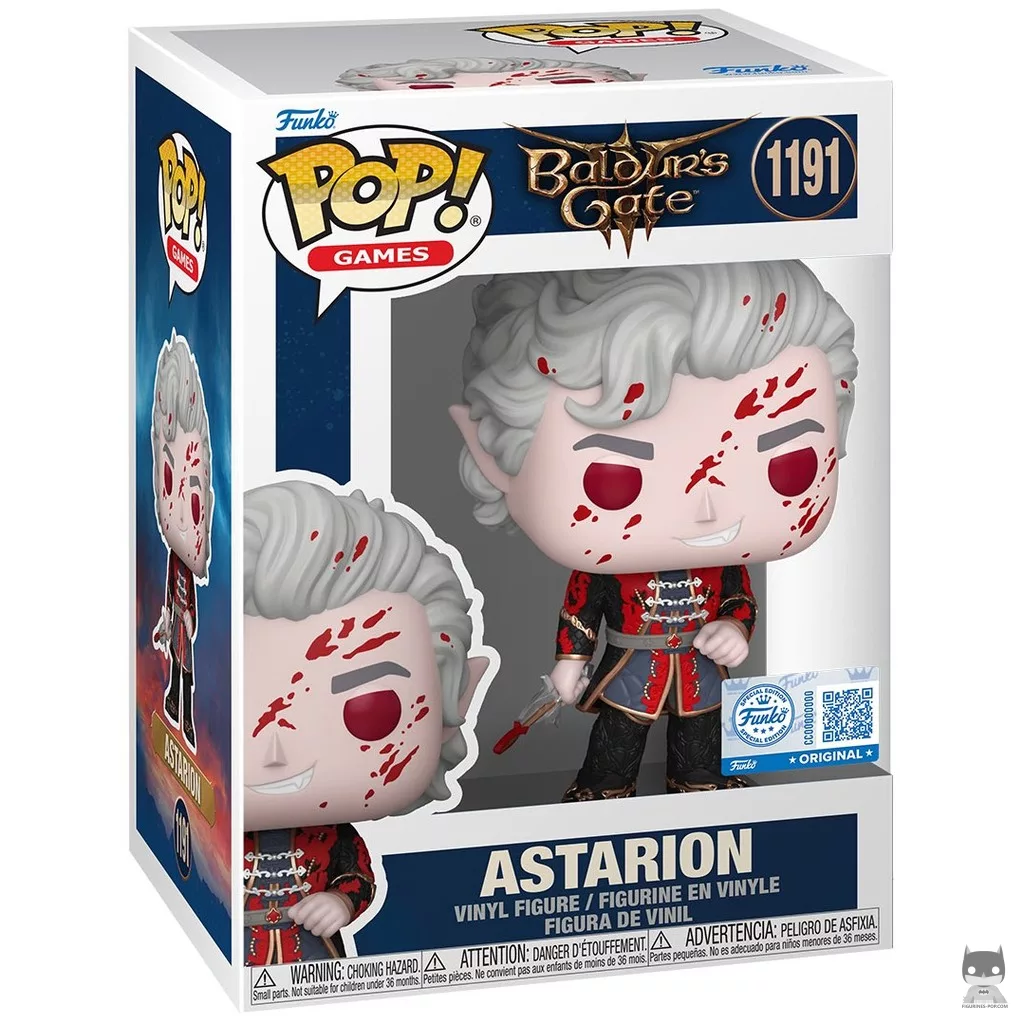 Astarion (Bloody) Funko Pop! figure in its box