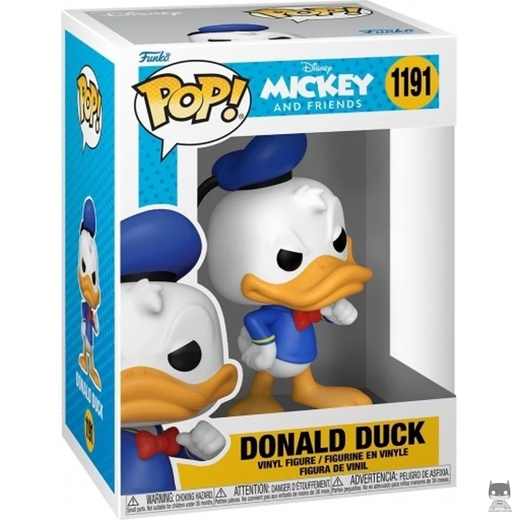 Donald Duck Funko Pop! figure in its box