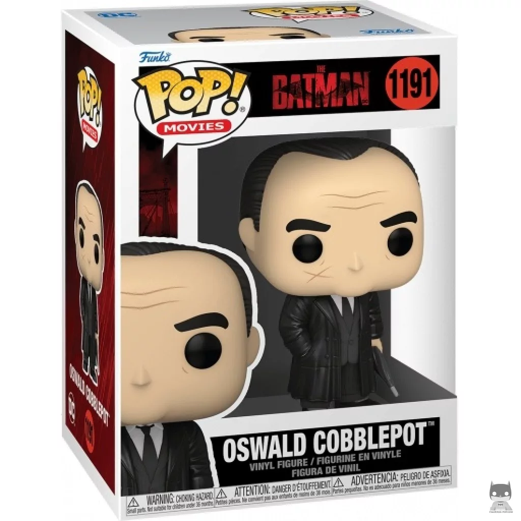 Oswald Cobblepot Funko Pop! figure in its box