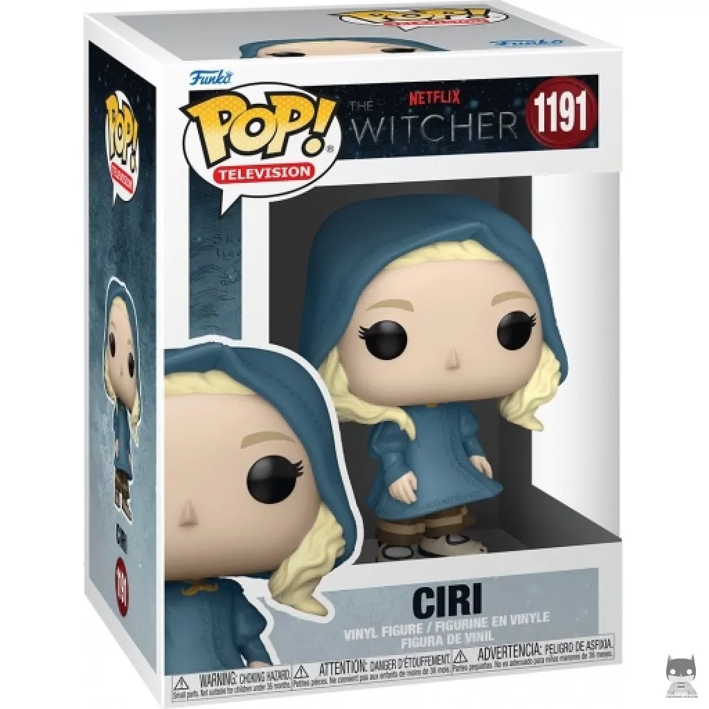 Ciri Funko Pop! figure in its box