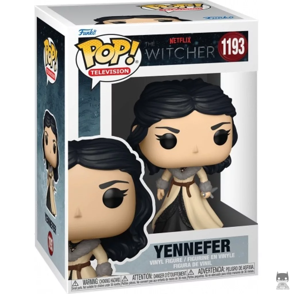 Yennefer Funko Pop! figure in its box