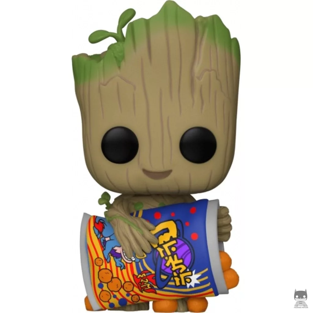 Groot with Cheese Puffs Funko Pop! figure (I Am Groot)