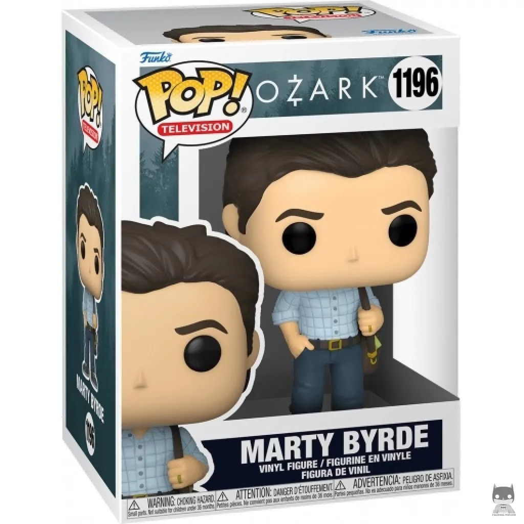 Marty Byrde Funko Pop! figure in its box