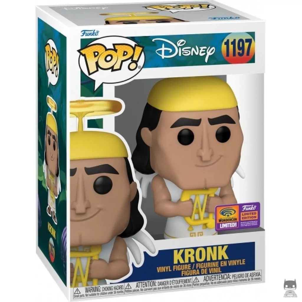 Kronk as angel Funko Pop! figure in its box