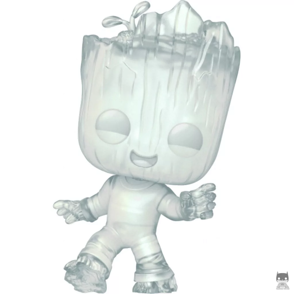 Iwua as Groot (Translucent) Funko Pop! figure (I Am Groot)