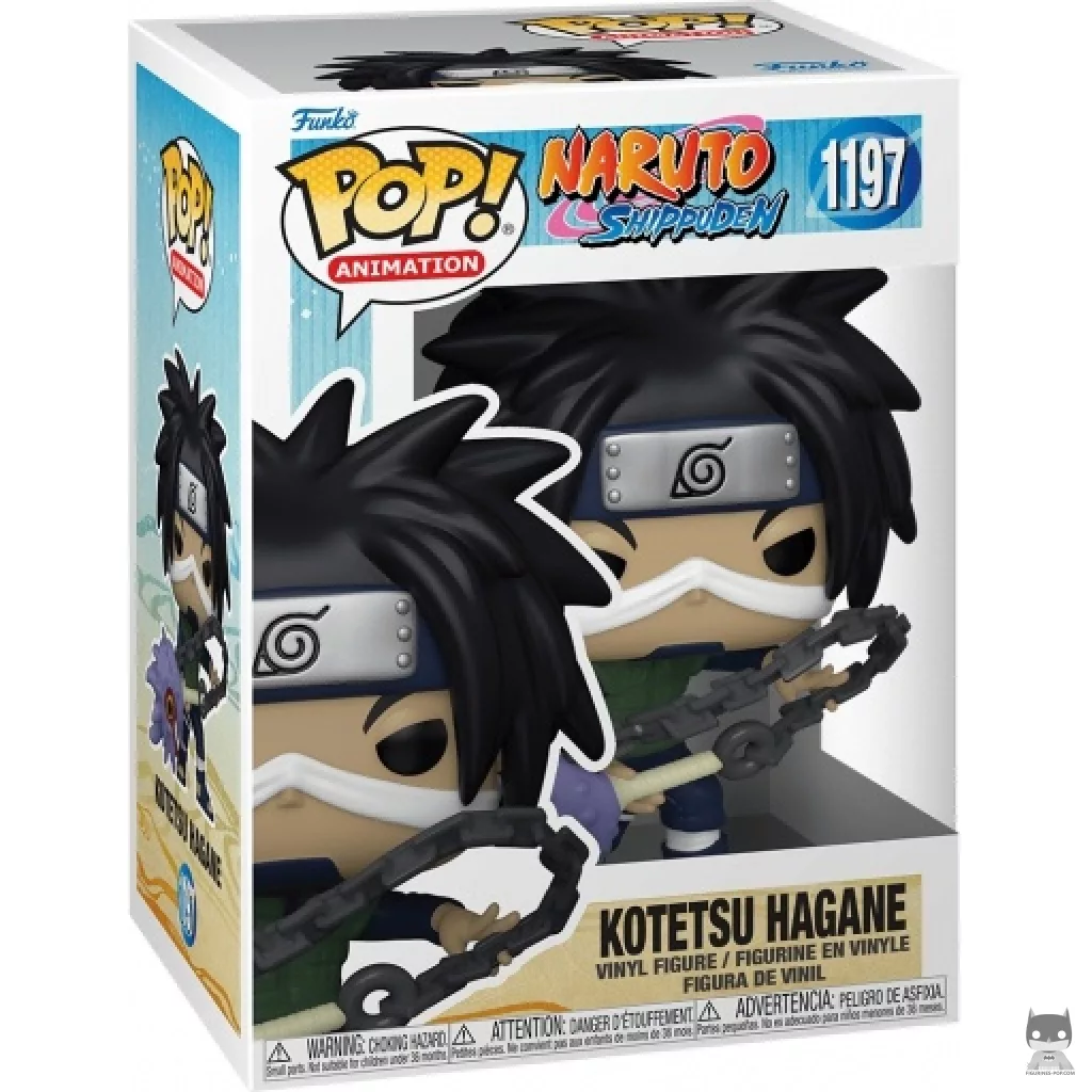 Kotetsu Hagane Funko Pop! figure in its box