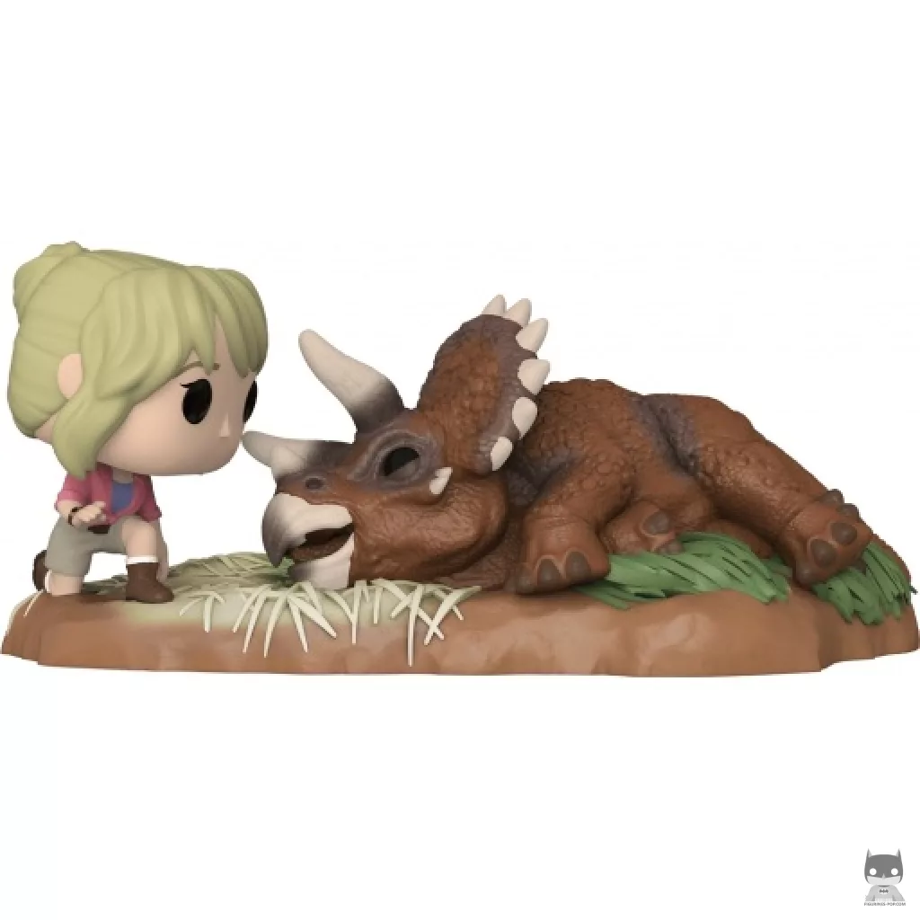 Dr. Sattler with Triceratops Funko Pop! figure (Jurassic Park)