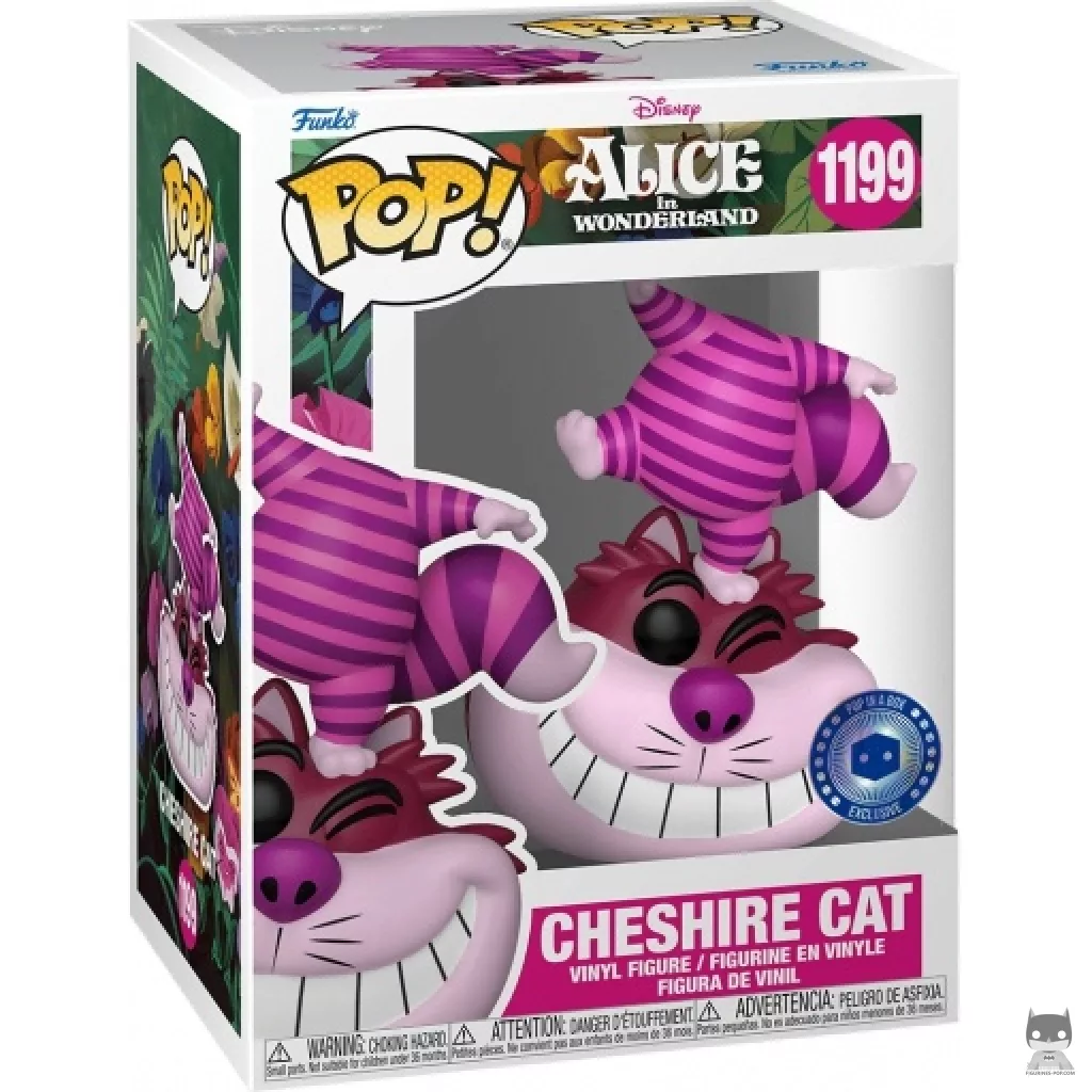 Cheshire Cat Funko Pop! figure in its box