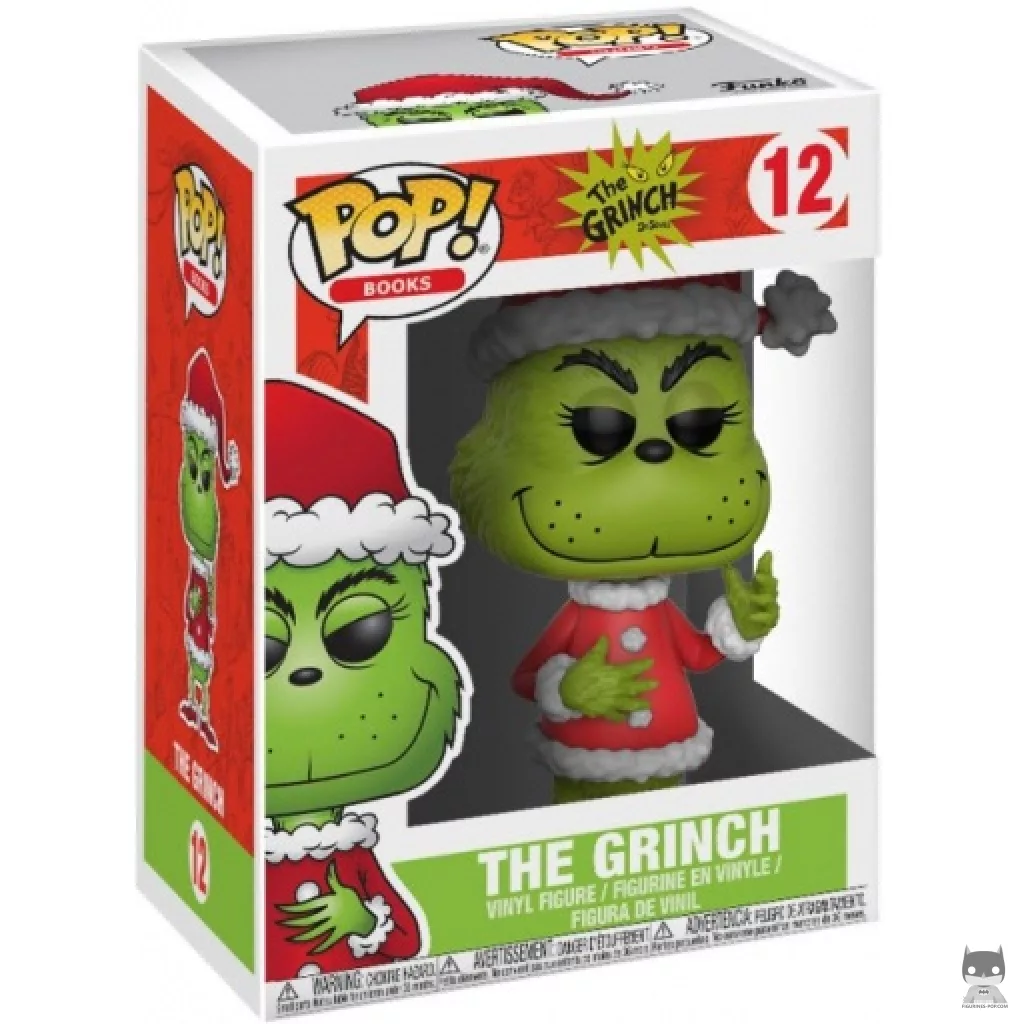 The Grinch Funko Pop! figure in its box