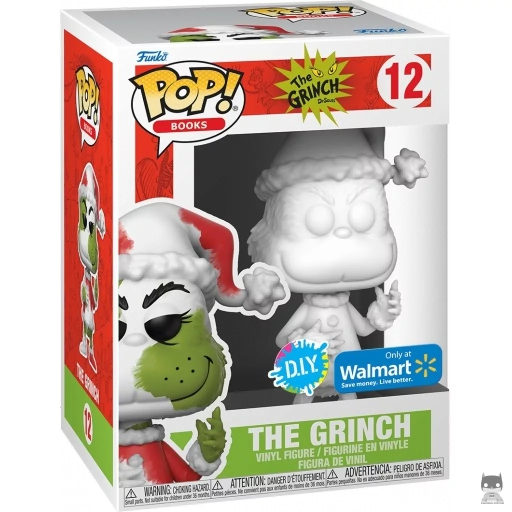 The Grinch (D.I.Y) Funko Pop! figure in its box