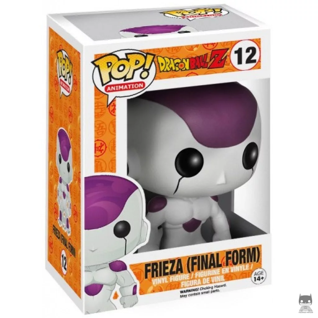 Frieza Final Form Funko Pop! figure in its box