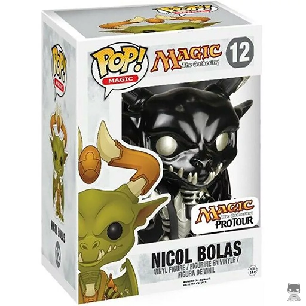 Nicol Bolas (Silver) (Supersized) Funko Pop! figure in its box