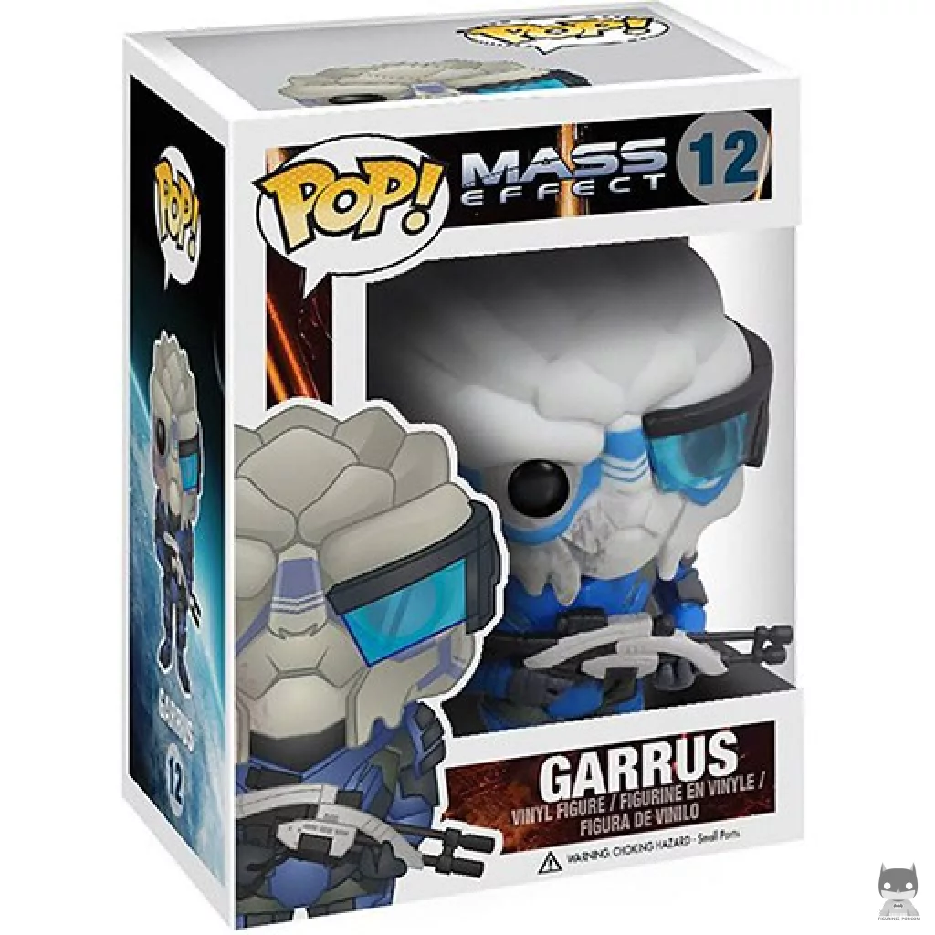 Garrus Funko Pop! figure in its box
