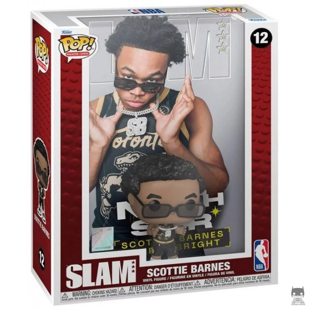 SLAM : Scottie Barnes Funko Pop! figure in its box