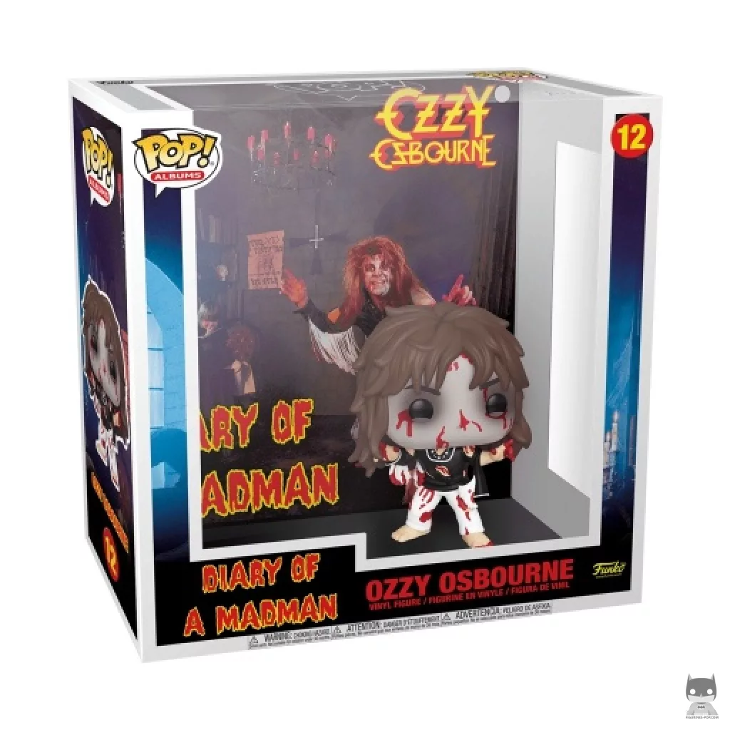 Ozzy Osbourne : Diary of a Madman Funko Pop! figure in its box