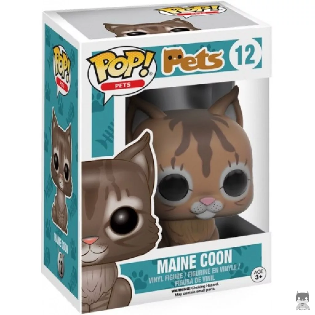 Maine Coon Funko Pop! figure in its box