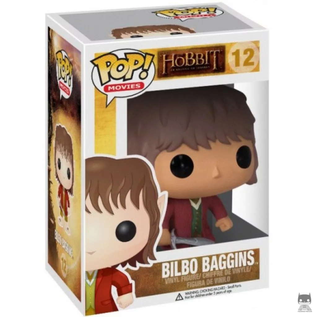 Bilbo Baggins Funko Pop! figure in its box