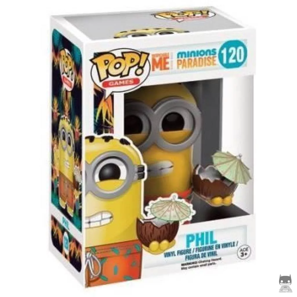 Phil Funko Pop! figure in its box
