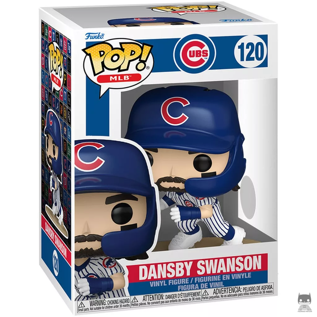 Dansby Swanson Funko Pop! figure in its box