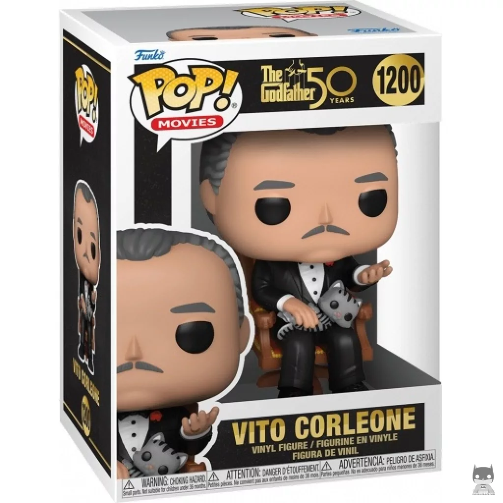 Vito Corleone Funko Pop! figure in its box