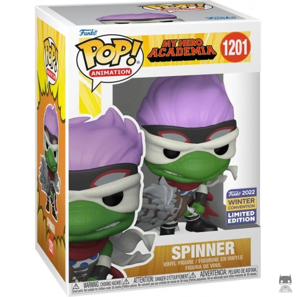 Spinner Funko Pop! figure in its box