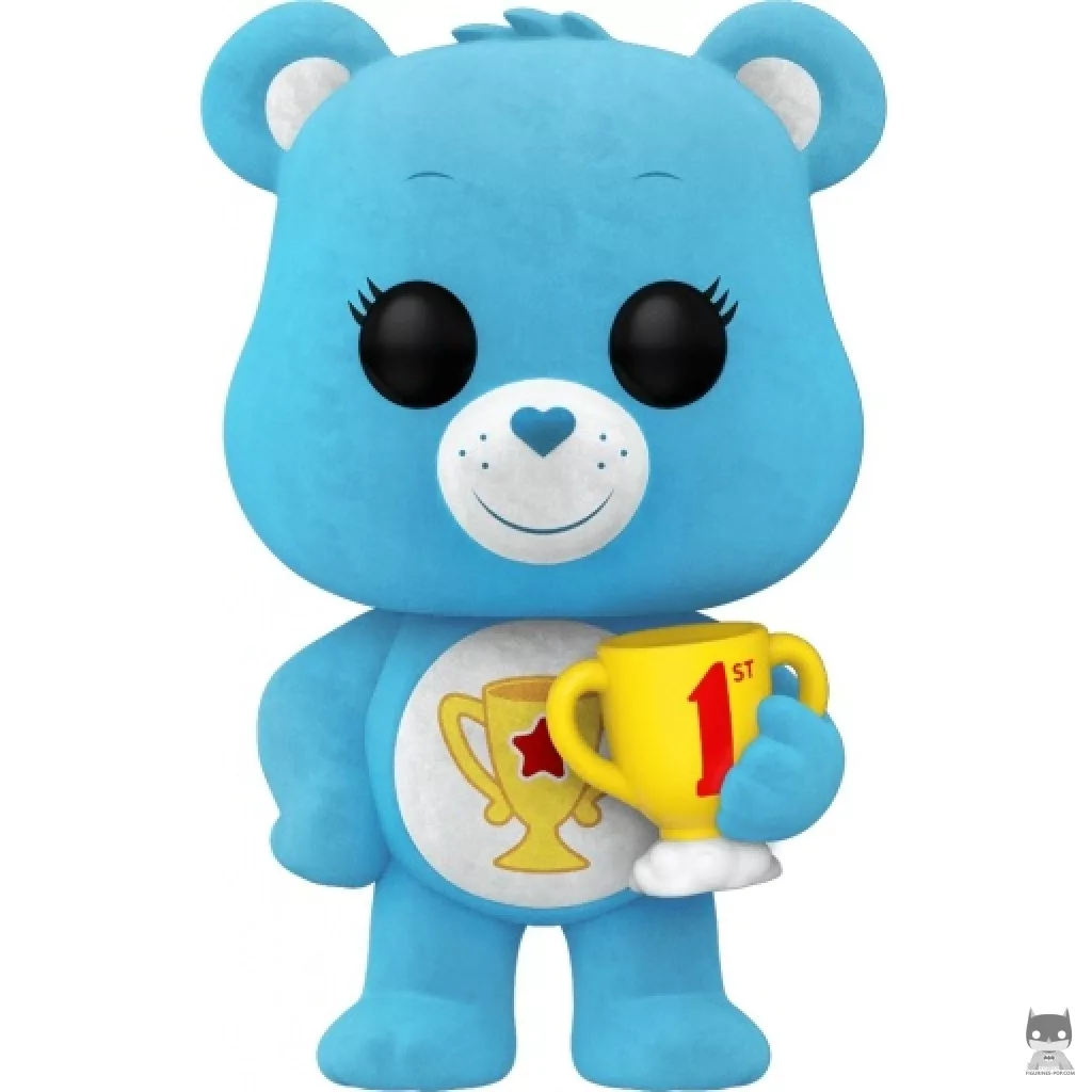 Champ Bear (Chase & Flocked) Funko Pop! figure (Care Bears)