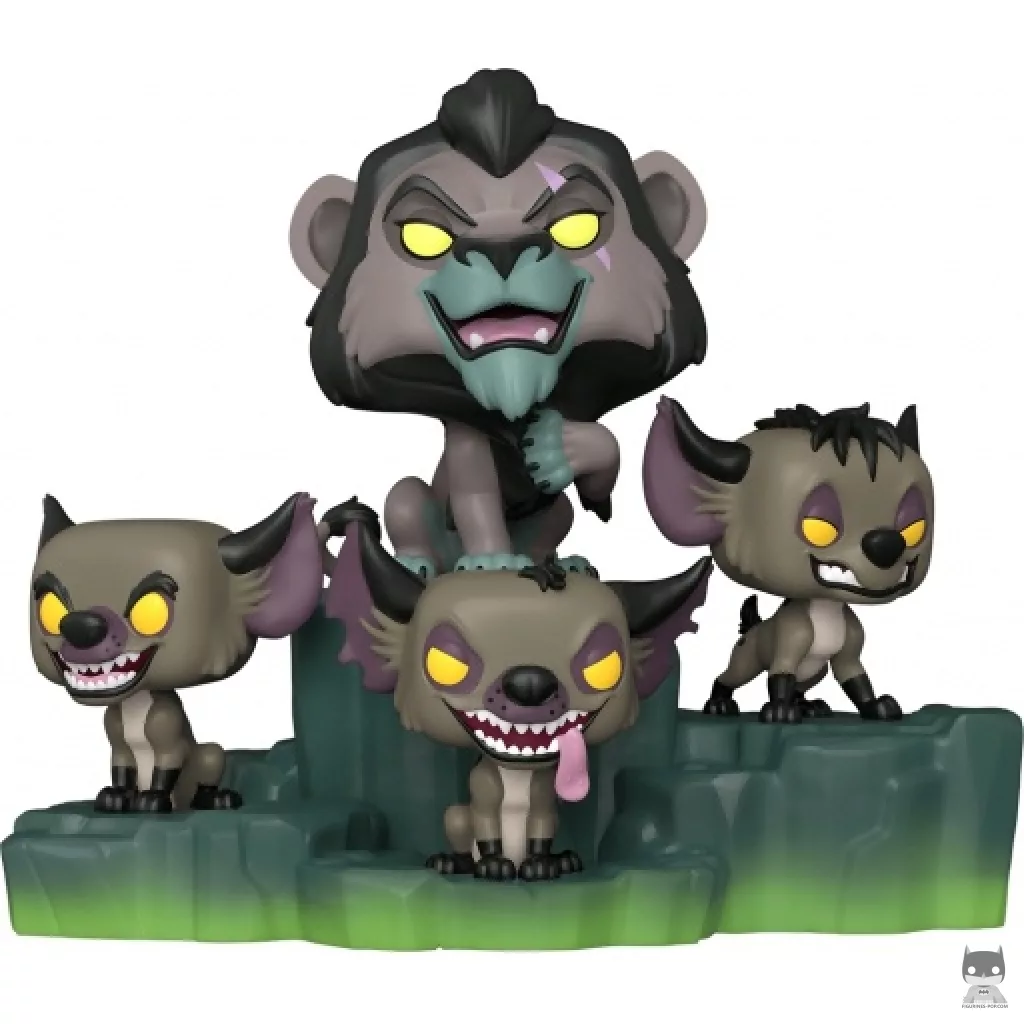 Villains Assemble : Scar with Hyenas Funko Pop! figure (Disney Villains)
