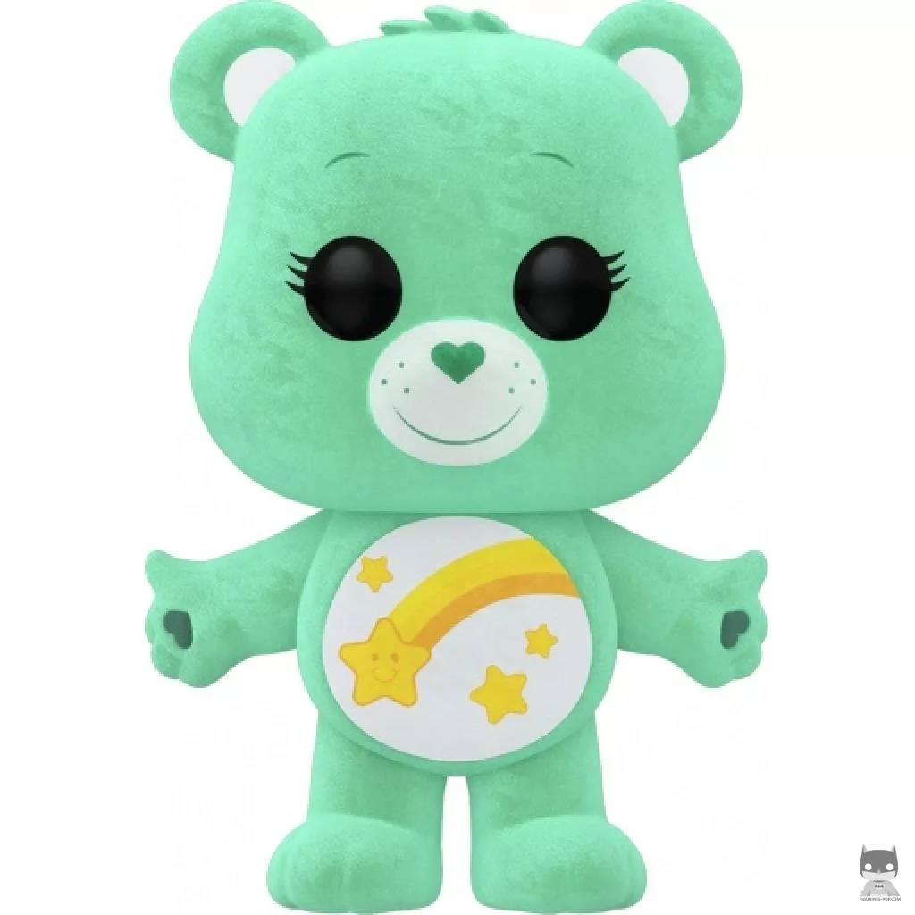 Wish Bear (Chase & Flocked) Funko Pop! figure (Care Bears)