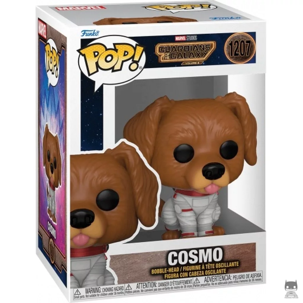 Cosmo Funko Pop! figure in its box