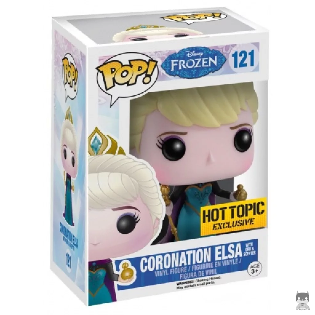 Elsa Coronation with Orb & Scepter Funko Pop! figure in its box