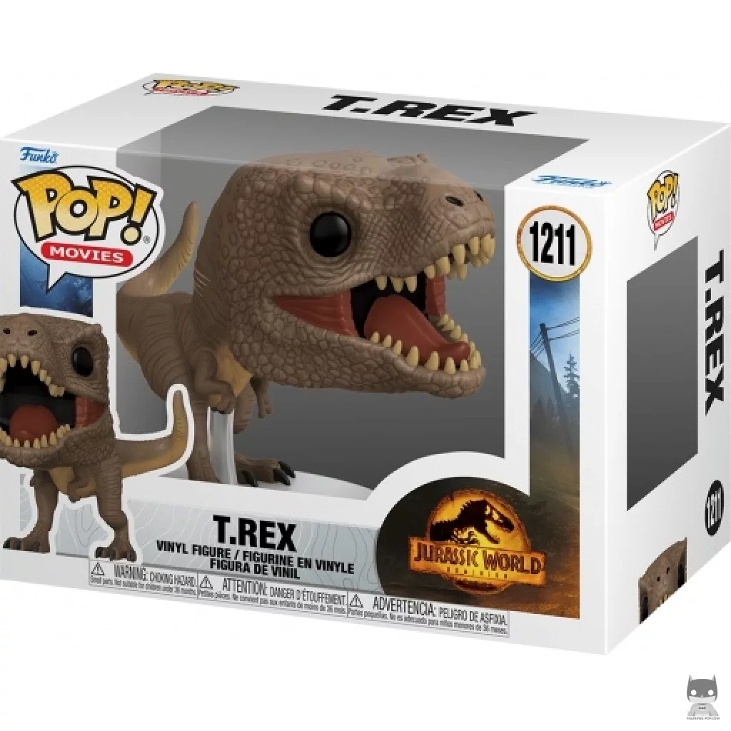 T.Rex Funko Pop! figure in its box