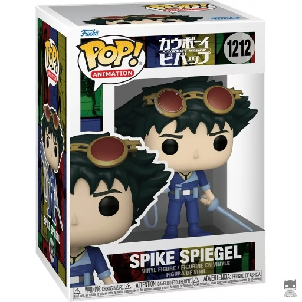 Spike Spiegel Funko Pop! figure in its box