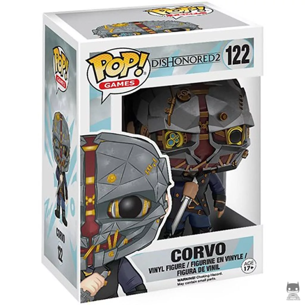 Corvo Funko Pop! figure in its box