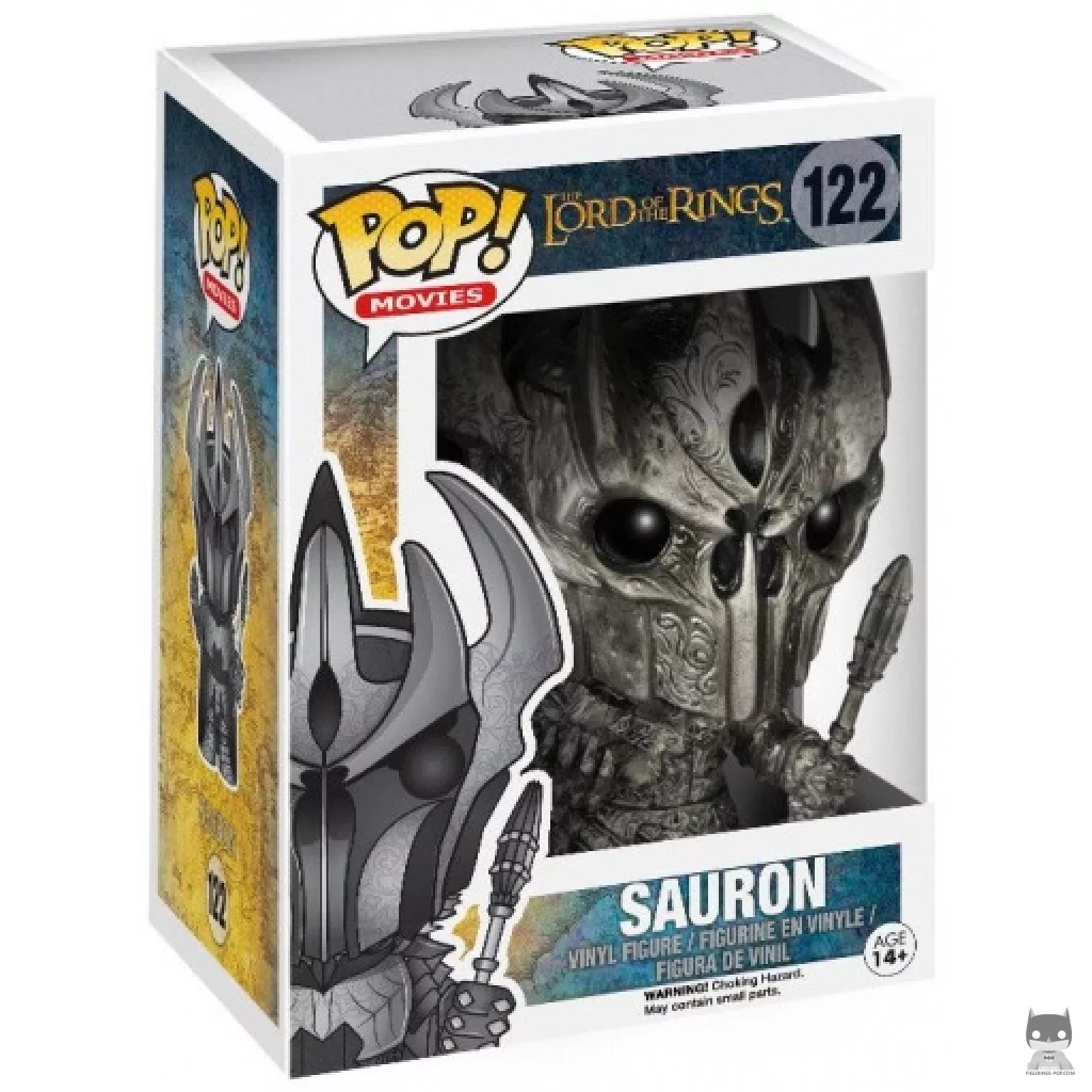 Sauron Funko Pop! figure in its box