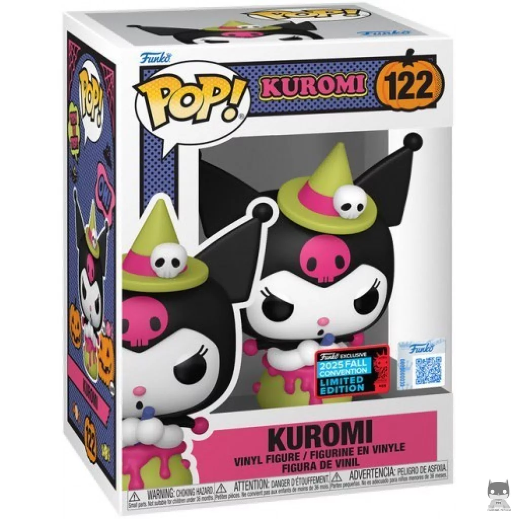 Kuromi Funko Pop! figure in its box