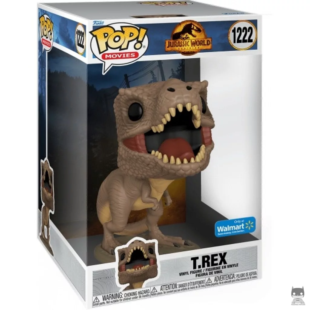 T.Rex (Supersized) Funko Pop! figure in its box